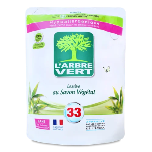 Рідкий Рослинний Мило L'arbre Vert, 1.5л