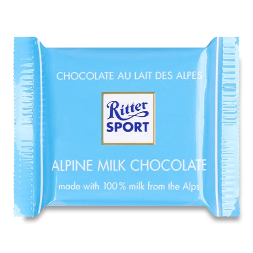 Шоколад Молочний Ritter Sport, В/ґ, Міні, 100г