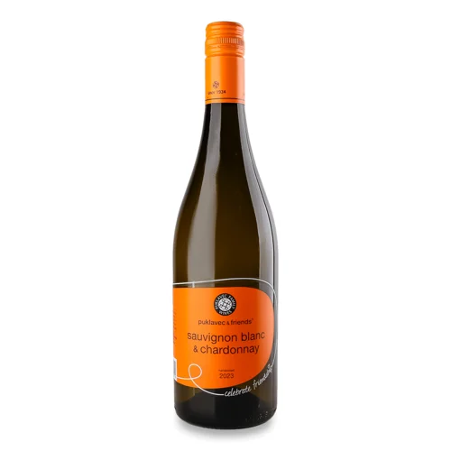 Вино Puklavec&Friends Sauvignon Blanc&Chardonnay 0,75л