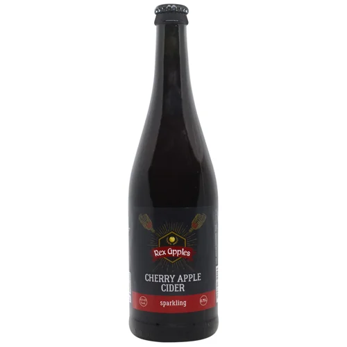 Сидр Rex Apples яблучно-вишневий сухий 4-4,5% 0,75л