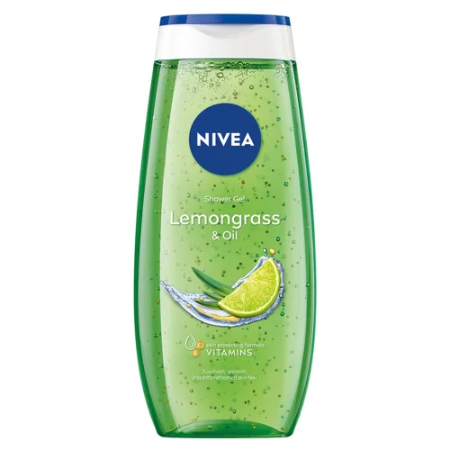 Гель-догляд для душу Nivea Лемонграс з крапельками олії 250мл