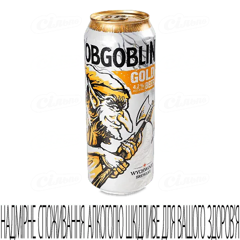 Пиво Wychwood Brewery Hobgoblin Gold світле фільтроване, 0,5л