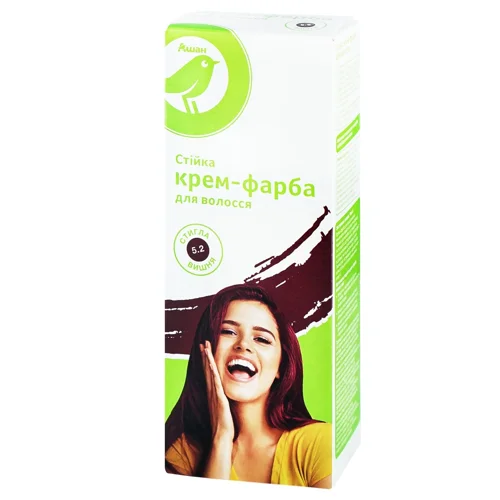 Крем-фарба для волосся Auchan 5.2 Стигла вишня