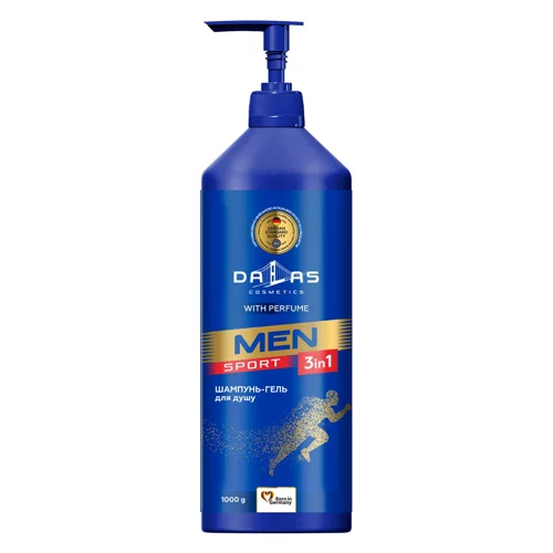 Шампунь-гель для душу Dalas Men Sport 3в1 1кг