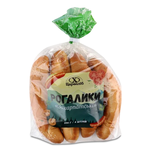 Рогалики Закарпатські, Вищого Ґатунку, Картонна Упаковка, 4х50г