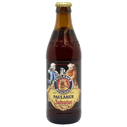 Пиво Paulaner Salvator темне нефільтроване 7,9% 0,33л