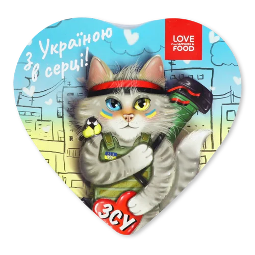 Цукерки Вишневі В/ґ, З Україною В Серці! Love Happiness&Food, 107г