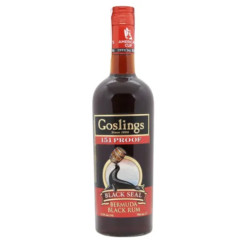 Ром Gosling's Black Seal 151 Bermuda 75,5% 0,7л