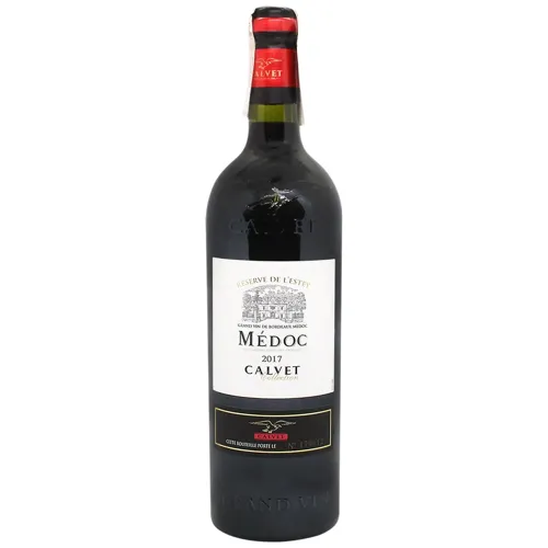 Вино Calvet Reserve de L'estey Medoc червоне сухе 13,5% 0,75л