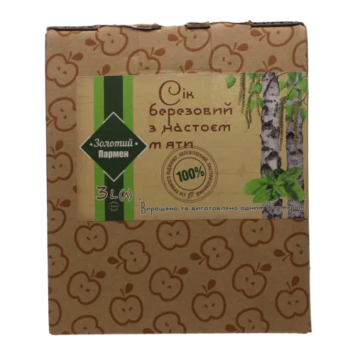 Сок Лавка традицій березовий з настоєм м'яти