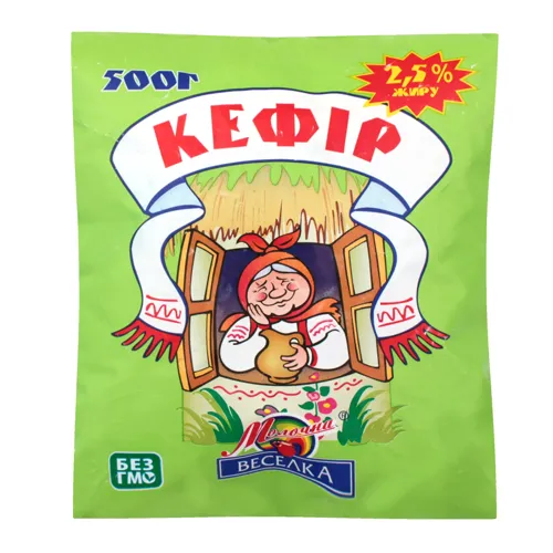 Кефір 2.5% Молочна веселка м/у 500г