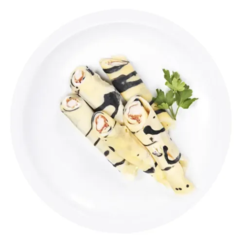 Млинці з гостро-солодкою куркою