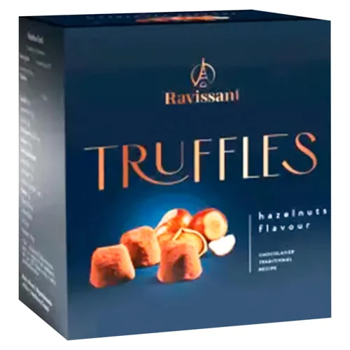 Цукерки Ravissant трюфелі зі смаком горіхів 175г