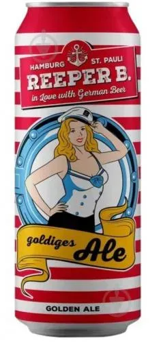 Пиво Reeper B. Golden Ale світле 4,8% 0,5л