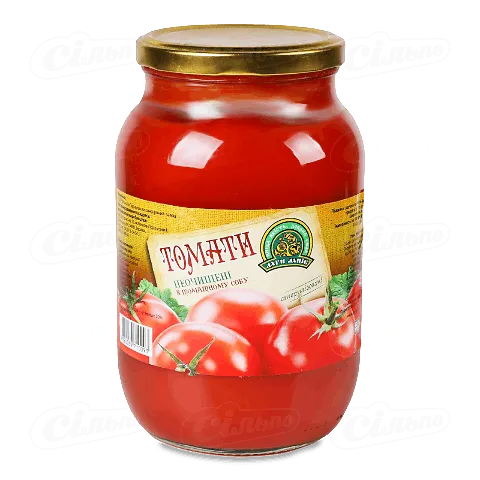 Томати «Дари Ланів» у томатному соку, 1л