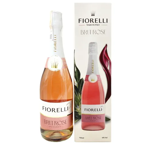 Вино ігристе Fiorelli Brut Rose 0,75л