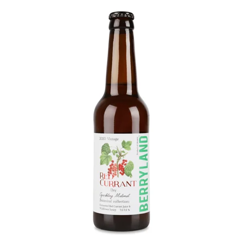 Мед питний Berryland ЛТ червоно-смородиновий сухий,0,33л