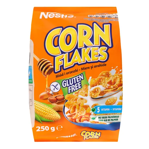 Сніданок сухий з вітамінами Honey nut Corn flakes Nestle м/у 250г