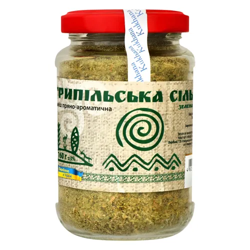 Суміш пряно-ароматична зелена Трипільська сіль Kukhana с/б 160г