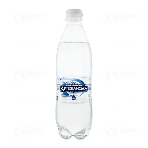 Вода мінеральна Караван артезіанська з газом, 0,5л
