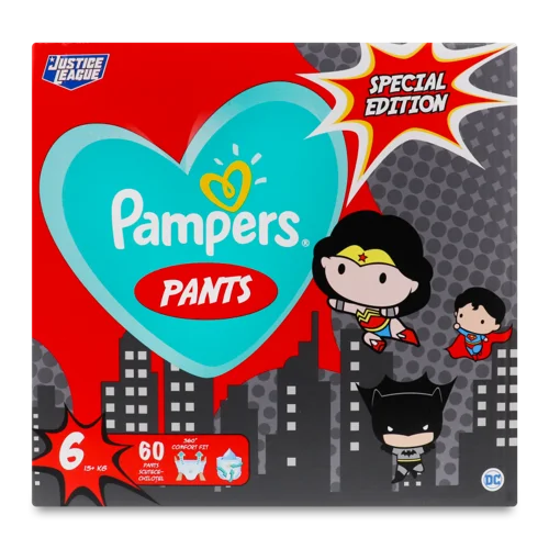 Дитячі Трусики-підгузники Pampers 15+ кг, 60 шт, в/ґ