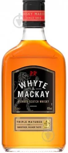 Віскі "Вайт & Маккей" Вайт енд Маккей 0.35л