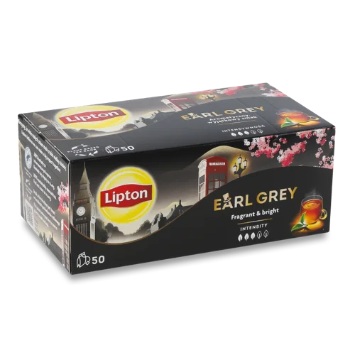 Чай Чорний Ароматизований Earl Grey, в/ґ, к/у 75г