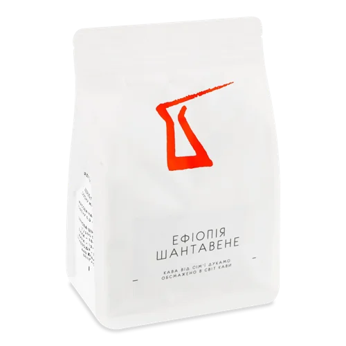 Кава Натуральна Смажена В Зернах, Ефіопія Шантавене, В/ґ, 250г