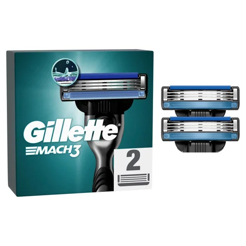 Картриджи для гоління Gillette Mach 3 змінні  2шт