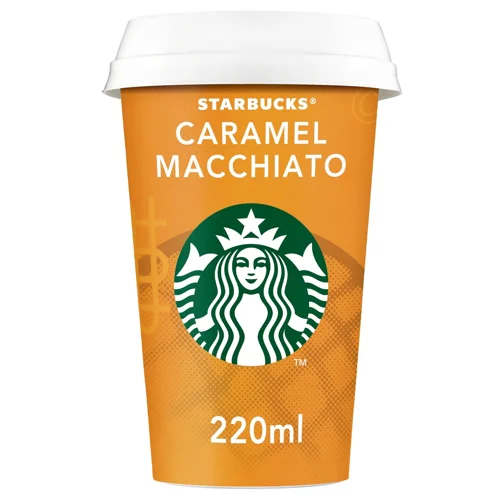 Напій Starbucks Chilled Classics Caramel Macchiato молочний з кавою 220мл