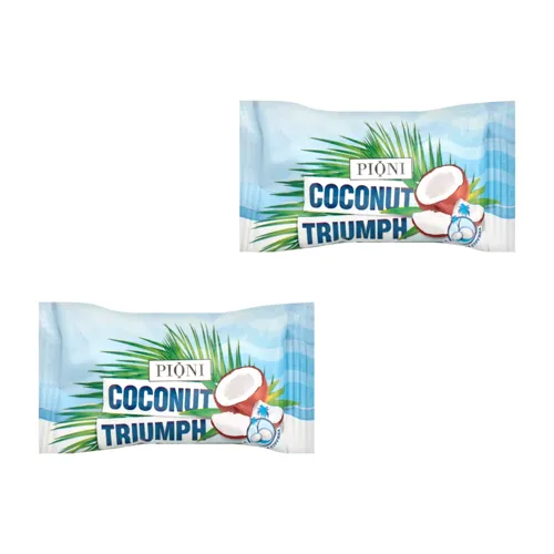 Цукерки глазуровані Кокос-тріумф Pioni кг
