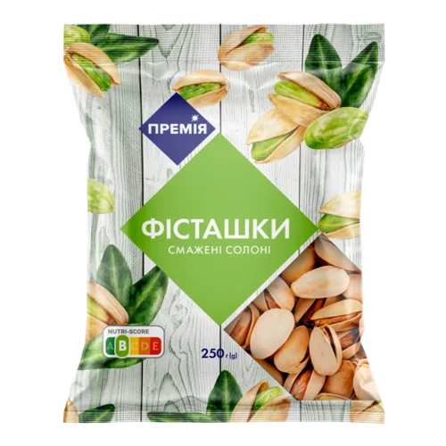 Фісташки «Премія»® смажені солоні