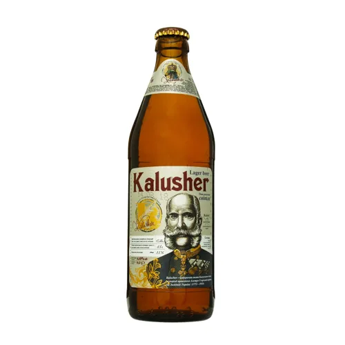 Пиво Kalush Browar Kalusher beer світле 11%