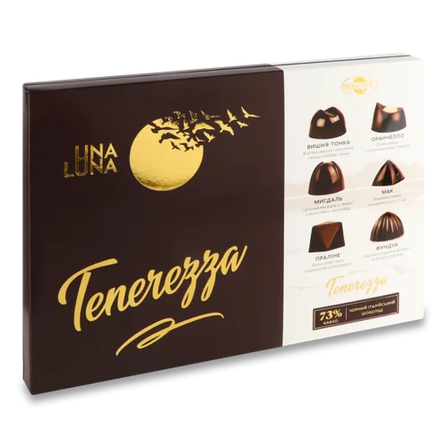 Шоколадні Цукерки З Начинкою Tenerezza Una Luna, к/у 220г
