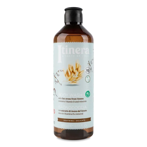 Гель для Душу Soothing Oat Straw Вищого ґатунку Veneto Itinera, 370мл