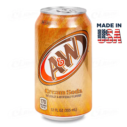 Напій A&W Cream Soda газований, 0,355л