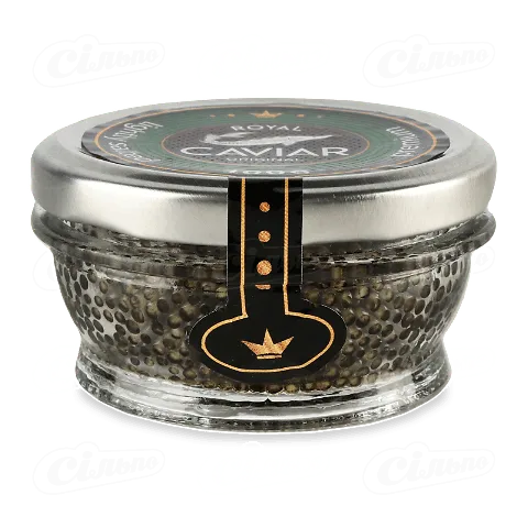 Ікра Royal Caviar Premium зерниста осетрових, 100г