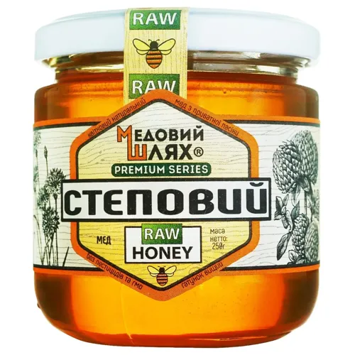 Мед Медовий шлях степовий 250г