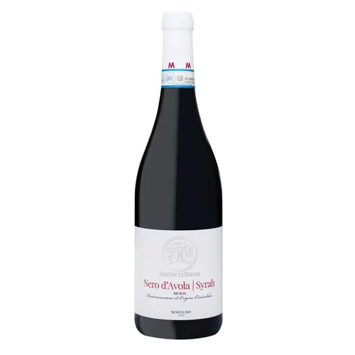 Вино Barone di Bernaj Nero D’Avola Syrah DOC червоне напівсухе 13% 0,75л
