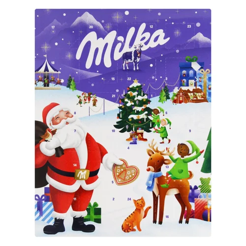 Адвент-календар Milka молочний шоколад 90г