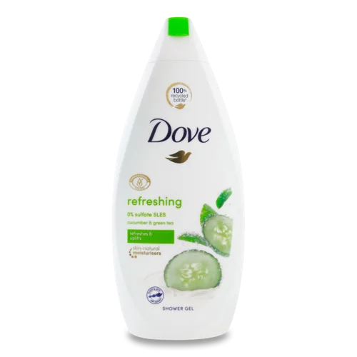 Крем-гель Для Душу Дотик Свіжості Go Fresh Dove, Об'єм 500мл