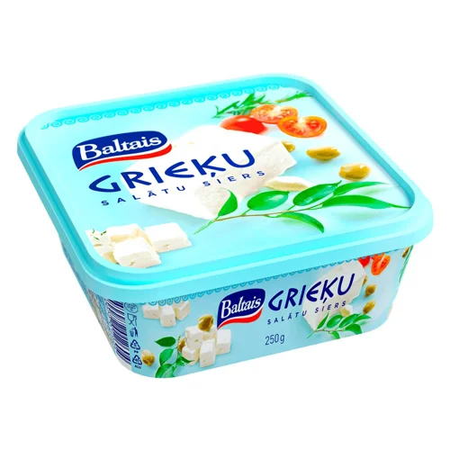 Сир Baltais Грецький салатний 55% 250г