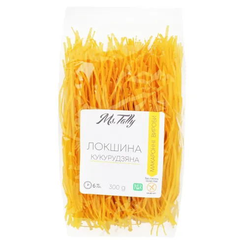 Макаронні вироби Ms.Tally Локшина кукурудзяна 300г