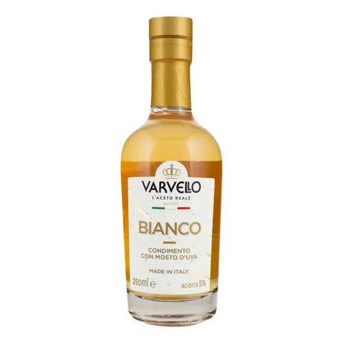 Соус 5% білий з виноградного сусла Varvello с/пл 250мл