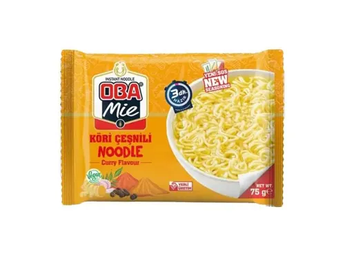 Локшина ObaMie карі швидкого приготування, 75г