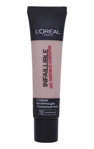 Тональний Крем Infaillible №12 Loreal, Вищого ґатунку, 35мл