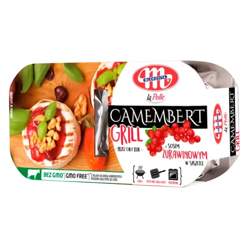 Сир Mlekovita Camembert Гриль з журавлиним соусом 230г