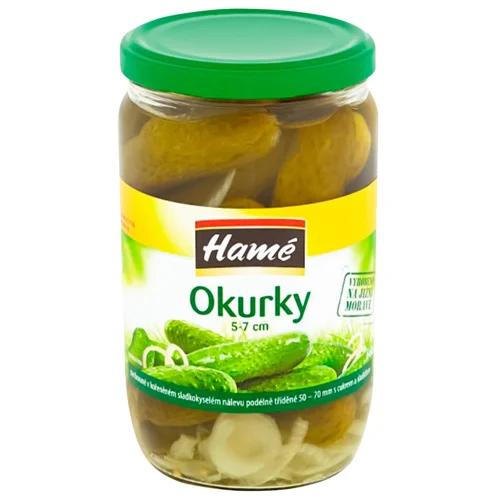 Огiрки Hame 5-7см 660г