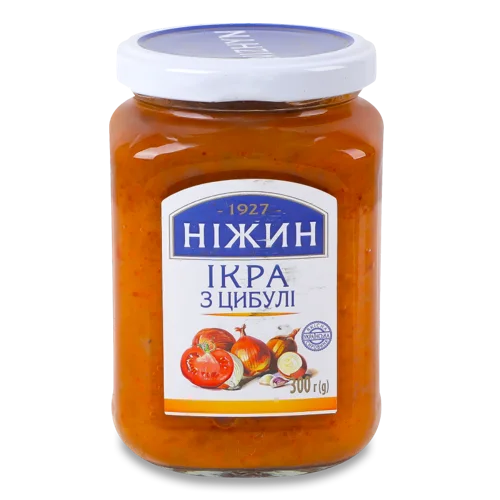 Ікра З Цибулі, Вищого Ґатунку, У Скляній Банці, 300г