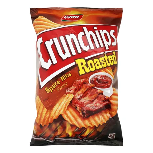 Чіпси картопляні Spare Ribs Сrunchips Lorenz м/у 140г